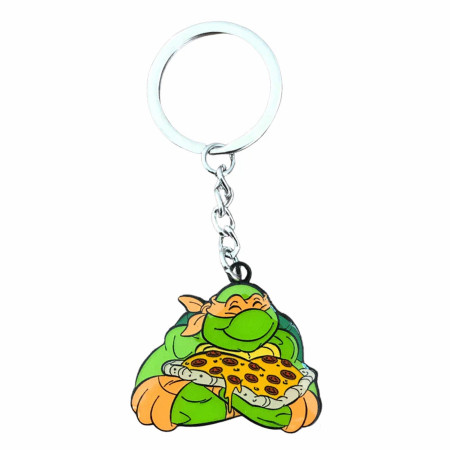 Teenage Mutant Ninja Turtles - I Love Pizza, Dude! Enamel Keychain