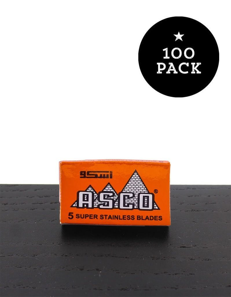 Product image 2 for ASCO Super Stainless Orange  Double Edge Razor Blades
