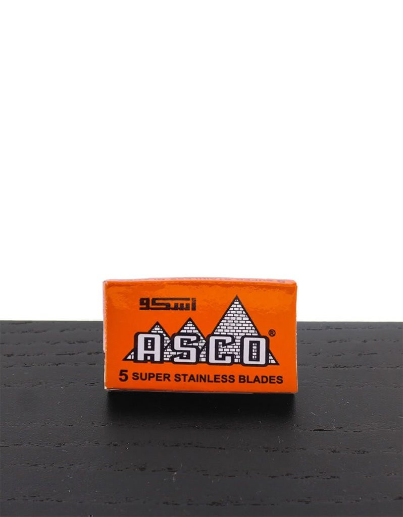 Product image 1 for ASCO Super Stainless Orange  Double Edge Razor Blades