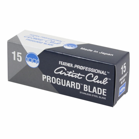 Product image 1 for Feather AC ProGuard Single Edge Straight Blade- 15-Pack