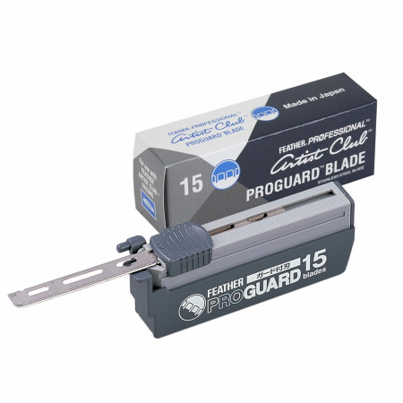 FEATHER PROGUARD 4個セット Feather AC ProGuard Single Edge Straight Blade- 15-Pack - West