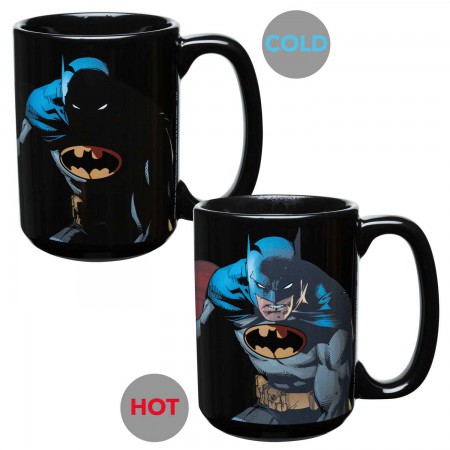 Batman Color Changing Coffee Mug - SuperHeroStuff