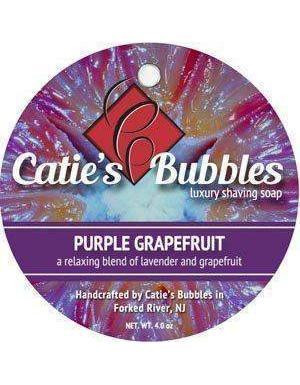 Product image 1 for Catie's Bubbles Shaving Soap, Purple Grapefruit, 4oz.