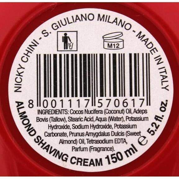 Product image 3 for Cella Almond Shave Soap Cream in Bowl, 5.4 oz.