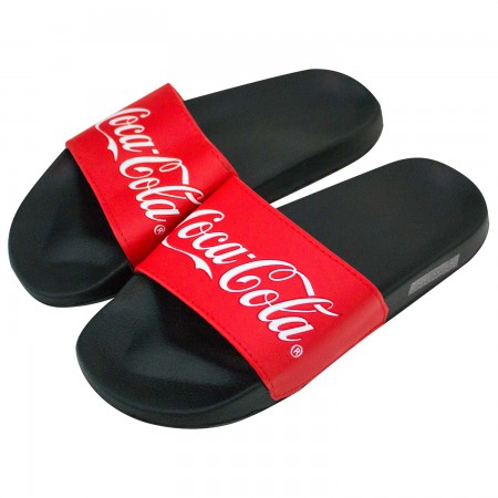 Coca-Cola Soccer Slides Adult Sandals - WearYourBeer display picture 3