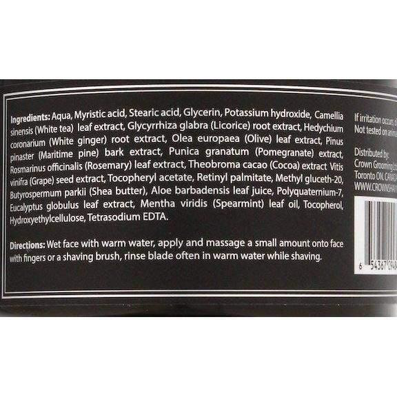 Product image 3 for Crown Shaving Co. Shave Cream