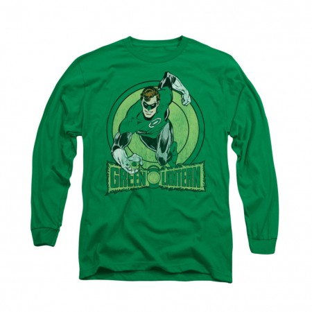 T-shirt Green Lantern Logo - DC Comics - Couleur Hunter Green - Homme - Coton - Taille Normale