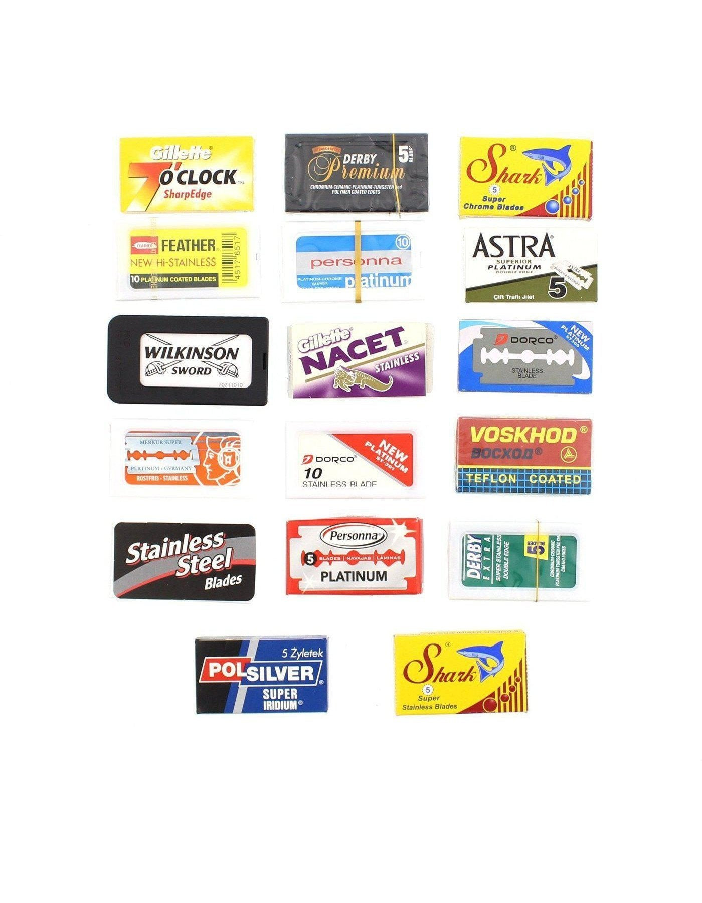 Product image 1 for DE Blade Sampler Pack, Everything