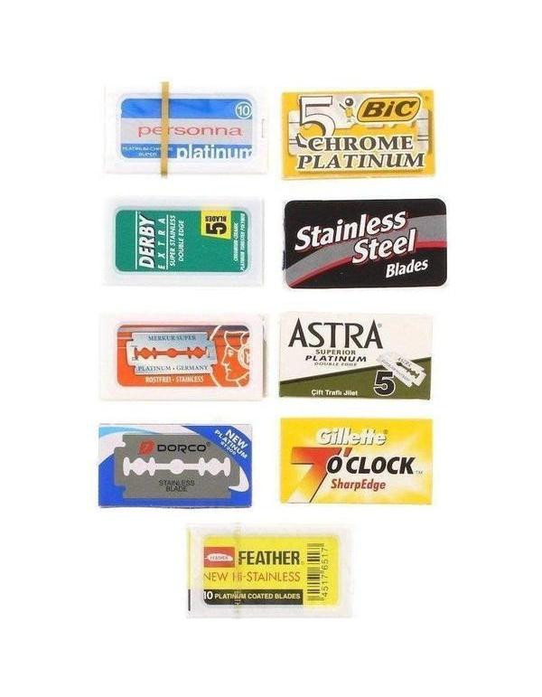 Product image 1 for DE Blade Sampler Pack, Extended