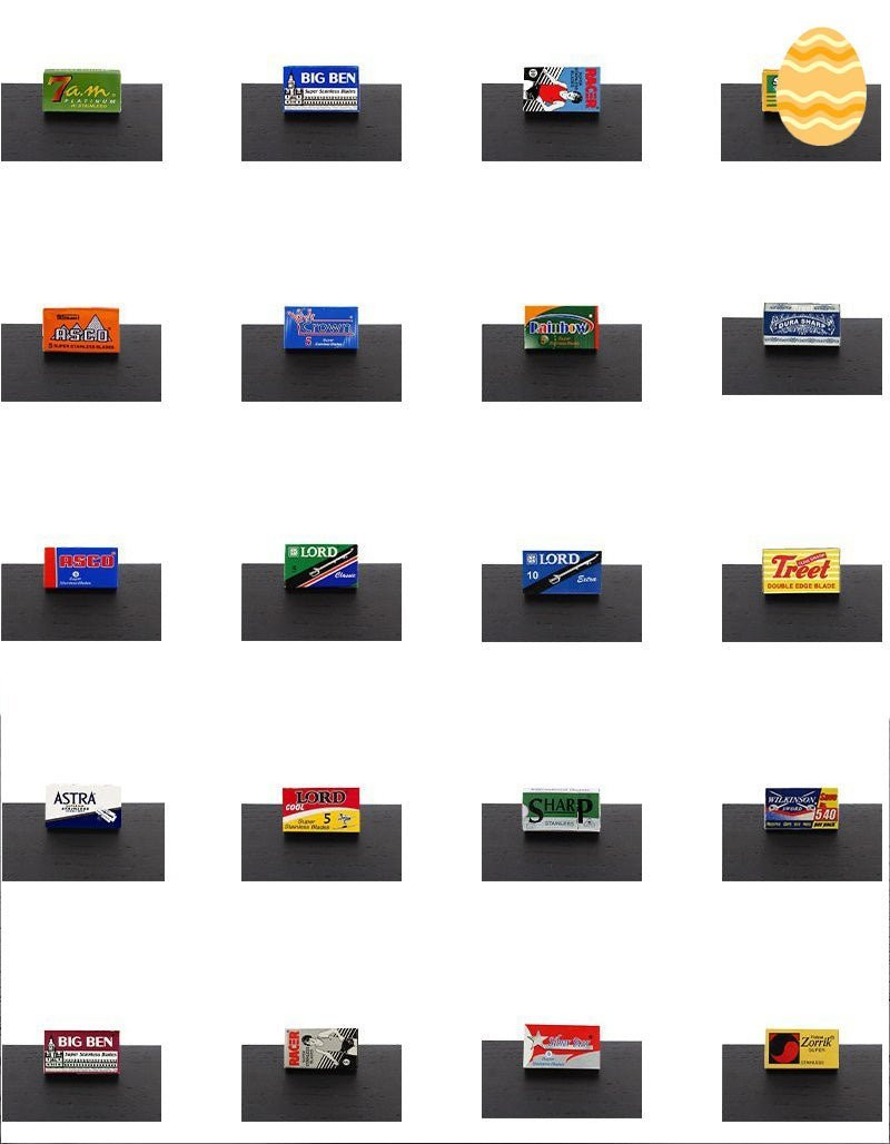 Product image 1 for DE Blade Sampler Pack, Selected