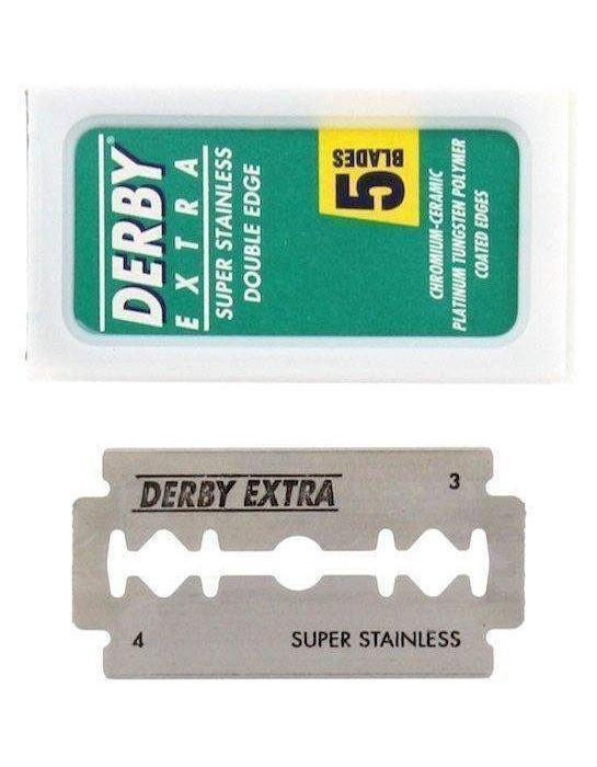 Product image 2 for Derby Extra Double Edge Razor Blades (green)