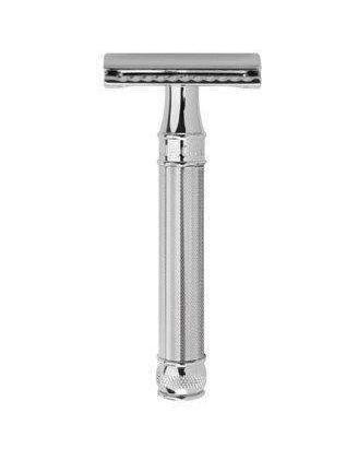 Product image 2 for Edwin Jagger DE89BA11 Double Edge Safety Razor, Barley Chrome