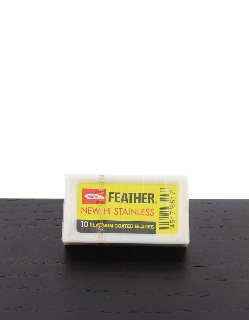 Product image 2 for Feather Platinum Coated Double Edge Razor Blades