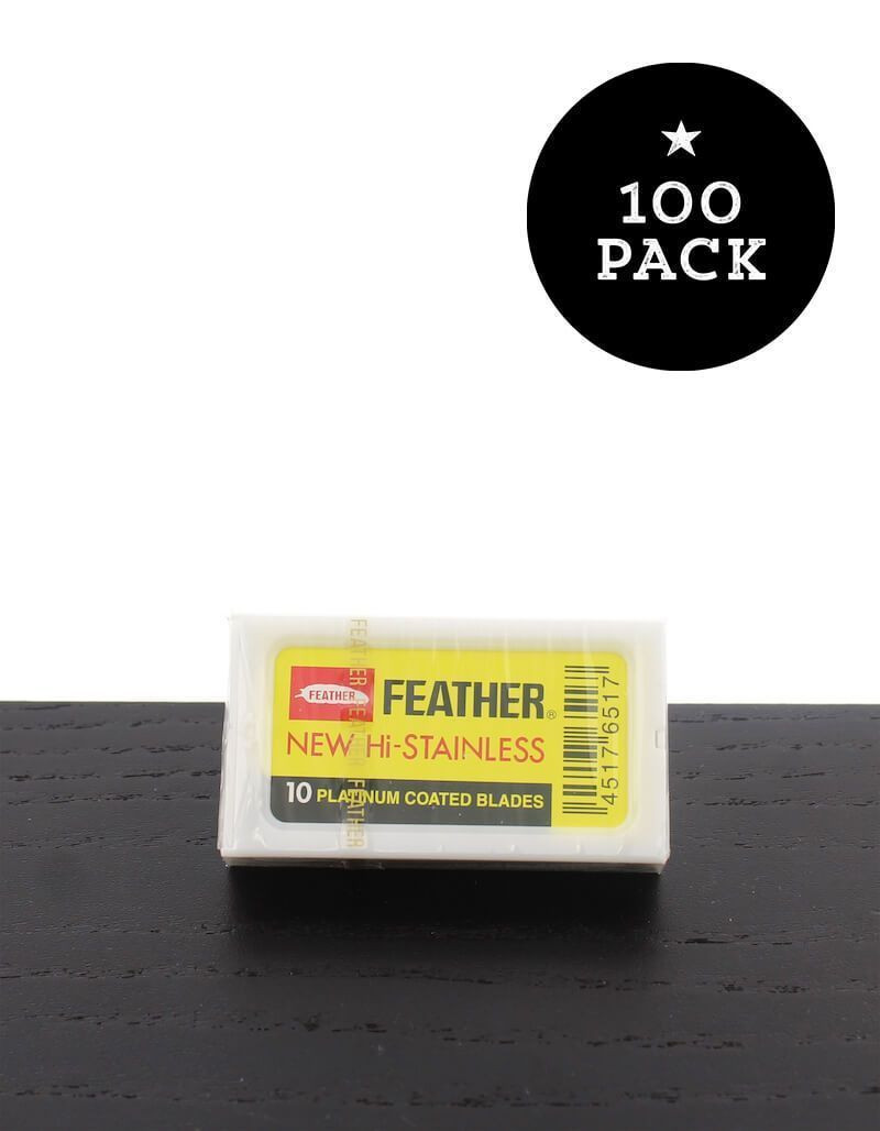 Product image 4 for Feather Platinum Coated Double Edge Razor Blades