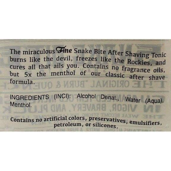 Product image 3 for Fine Classic After Shave, Snake Bite Tonic