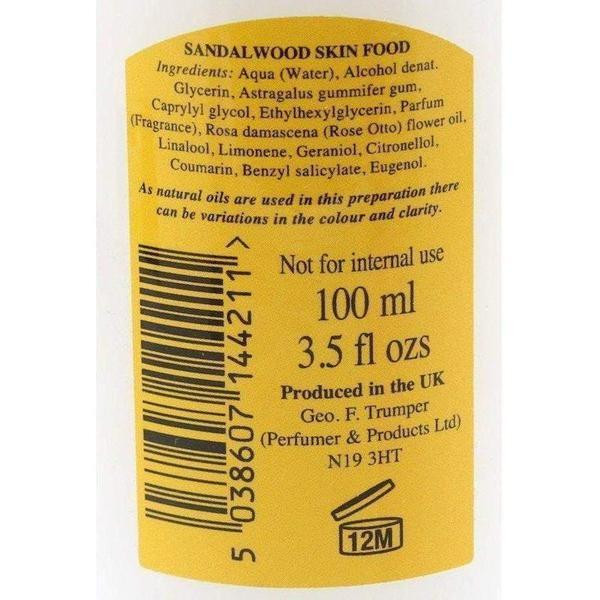 Product image 3 for Geo F Trumper Sandalwood Skin Food 100ml