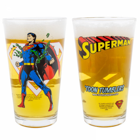 Toon TumblerTM: SUPERMAN (DC) Collectible Mini-glass (Shot Glass) By