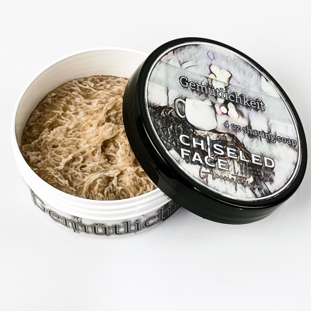 Product image 1 for Chiseled Face Tallow Shaving Soap, Gemütlichkeit