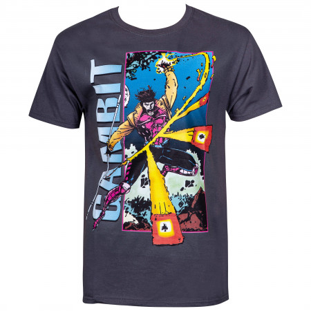 Gambit Card Trick Men's X-Men T-Shirt - SuperHeroStuff