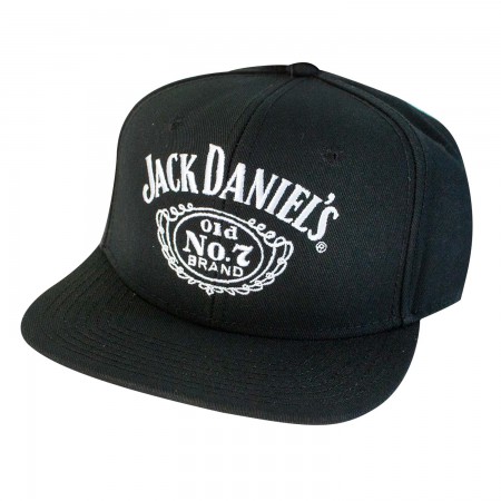 Jack Daniels Black Old No. 7 Snapback Hat - WearYourBeer