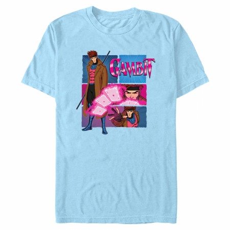 X-Men Gambit Action Panels T-Shirt