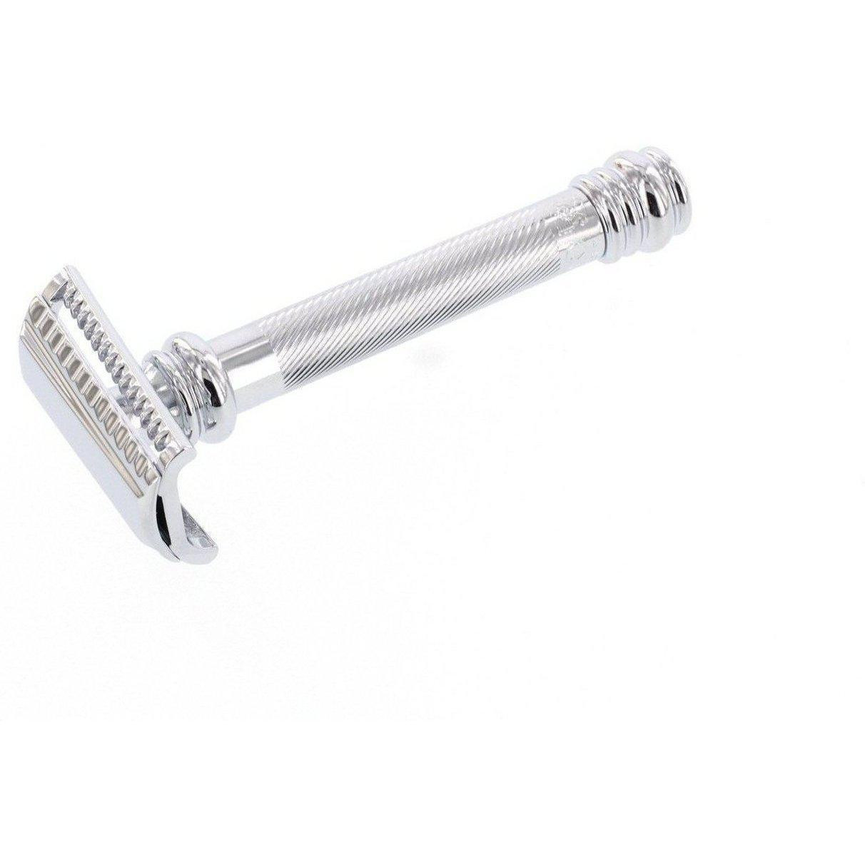 Product image 2 for Merkur 39C HD Long Handle Barber Pole Safety Razor, Slant Bar