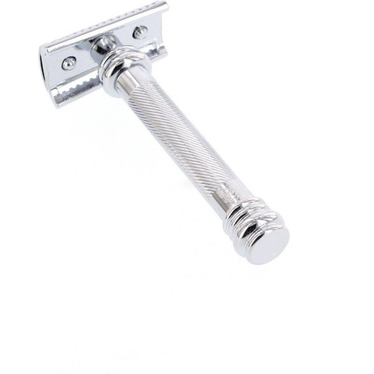 Product image 3 for Merkur 39C HD Long Handle Barber Pole Safety Razor, Slant Bar