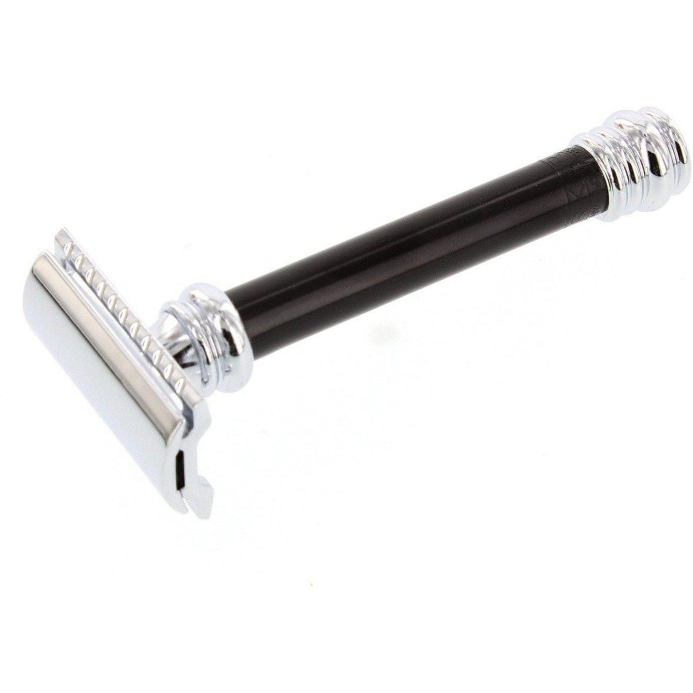 Product image 2 for Merkur Black Handle 38 HD Barber Pole Safety Razor (38BLK)