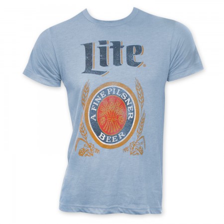 Miller Lite Tie Dye Vintage Classic T-Shirt – Men's, Short Sleeve, Multicolor