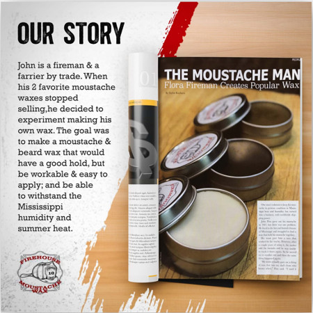Product image 7 for Firehouse Mustache Wax, Tacky