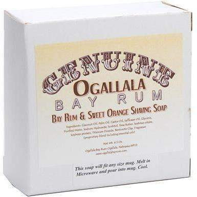 Product image 2 for Ogallala Bay Rum and Orange Shaving Soap