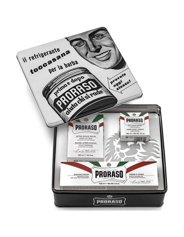 Product image 1 for Proraso Vintage Toccasana Tin: Sensitive Shaving Kit