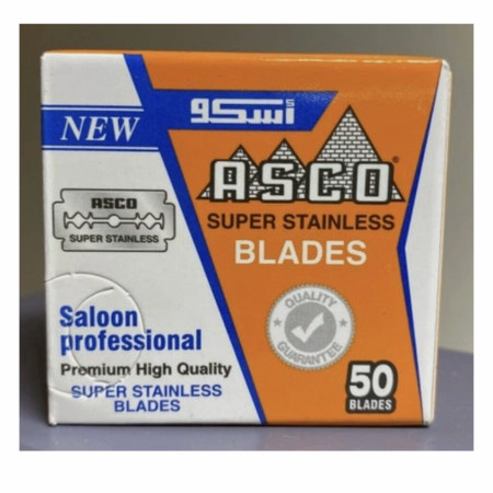 Product image 3 for ASCO Super Stainless Orange  Double Edge Razor Blades