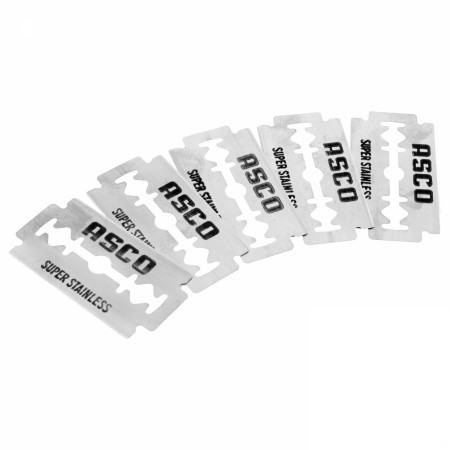 Product image 2 for ASCO Super Stainless Red  Double Edge Razor Blades