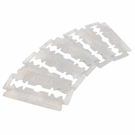 Product image 4 for Astra Superior Stainless Double Edge Razor Blades (Blue)