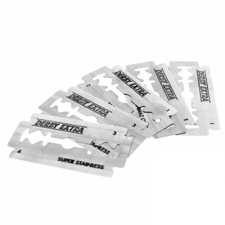 Product image 3 for Derby Extra Double Edge Razor Blades (green)
