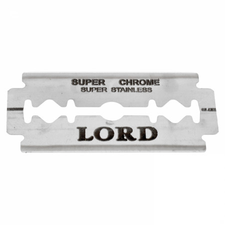 Product image 1 for Lord Super Chrome Double Edge Razor Blades (5 Blades)