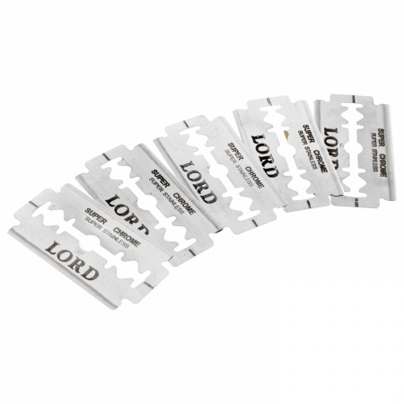 Product image 2 for Lord Super Chrome Double Edge Razor Blades (5 Blades)