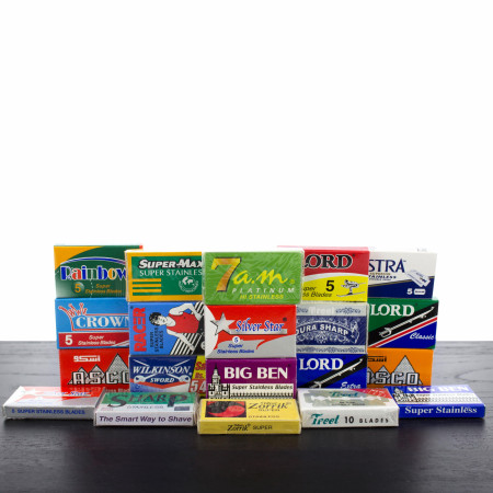 DE Blade Sampler Pack, Selected - West Coast Shaving