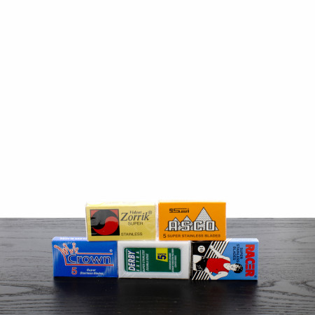 Double Edge Razor Blade Sampler Pack, Boost