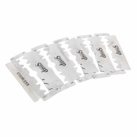 Product image 1 for SHARP Stainless Steel  Double Edge Razor Blades