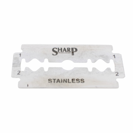 Product image 2 for SHARP Stainless Steel  Double Edge Razor Blades