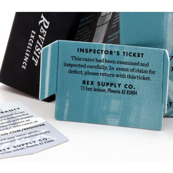 Product image 8 for Rex Supply Co. Ambassador Adjustable Stainless Steel DE Safety Razor