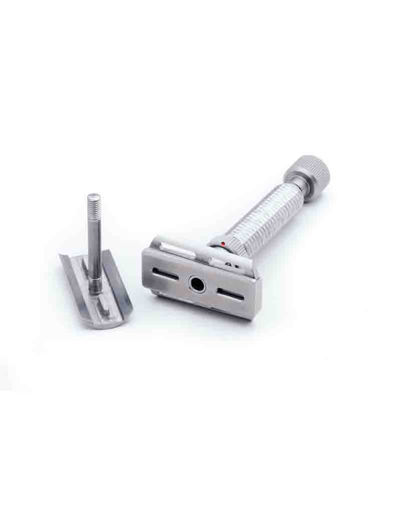 Product image 2 for Rex Supply Co. Konsul Slant Adjustable Stainless Steel DE Safety Razor