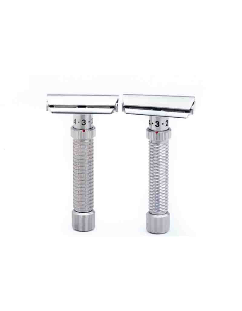 Product image 4 for Rex Supply Co. Konsul Slant Adjustable Stainless Steel DE Safety Razor