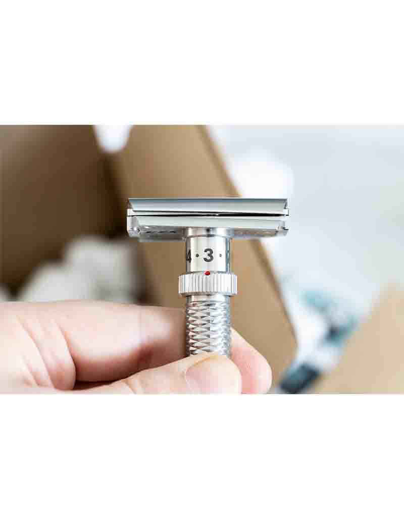 Product image 5 for Rex Supply Co. Konsul Slant Adjustable Stainless Steel DE Safety Razor