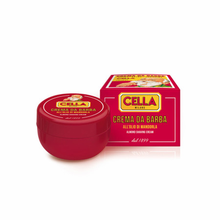 Product image 5 for Cella Almond Shave Soap Cream in Bowl, 5.4 oz.