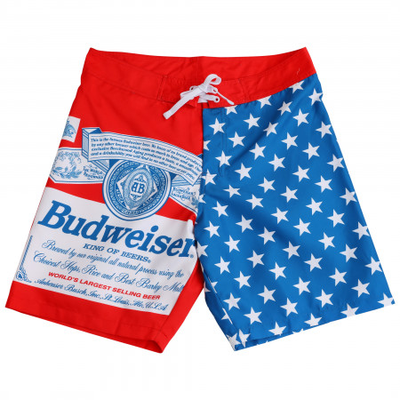 Budweiser Stars and Stripes Board Shorts - WearYourBeer