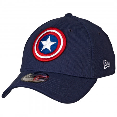 Captain America Shield Symbol Color Block New Era 39Thirty