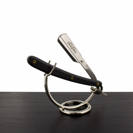 Straight Edge Barber Razor gold with derby blade – Elegant Barber Zone